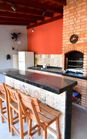 Casa à venda com 1230m², 2 quartos e 4 vagasVaranda gourmet
