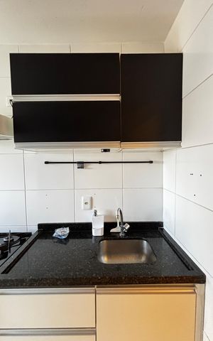 Apartamento para alugar com 62m², 2 quartos e 2 vagas Apartamento para alugar com 62m², 2 quartos e 2 vagasCozinha e Área de Serviço