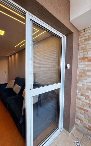 Apartamento para alugar com 62m², 2 quartos e 2 vagas Apartamento para alugar com 62m², 2 quartos e 2 vagasSala - Sala de Jantar Varanda