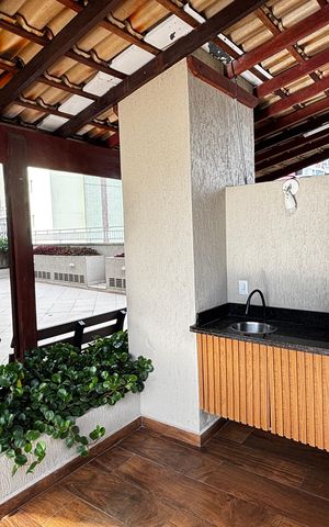 Apartamento para alugar com 62m², 2 quartos e 2 vagas Apartamento para alugar com 62m², 2 quartos e 2 vagasChurrasqueira