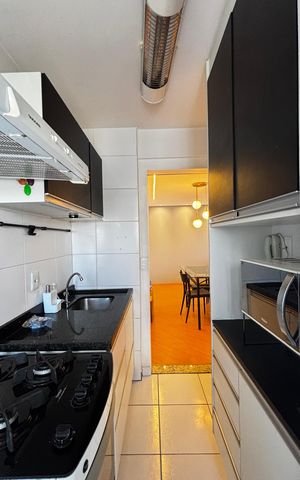 Apartamento para alugar com 62m², 2 quartos e 2 vagas Apartamento para alugar com 62m², 2 quartos e 2 vagasCozinha e Área de Serviço