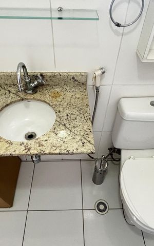 Apartamento para alugar com 62m², 2 quartos e 2 vagas Apartamento para alugar com 62m², 2 quartos e 2 vagasBanheiro da Suíte