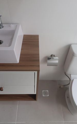 Apartamento para alugar com 52m², 2 quartos e 1 vagaBanheiro 