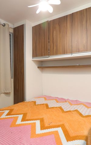 Apartamento à venda com 38m², 1 quarto e 1 vagaQuarto