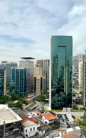 Studio para alugar com 25m², 1 quarto e sem vaga Studio para alugar com 25m², 1 quarto e sem vagaVista da Varanda