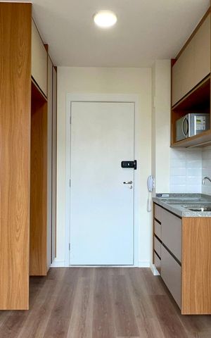 Studio para alugar com 25m², 1 quarto e sem vaga Studio para alugar com 25m², 1 quarto e sem vagaSala