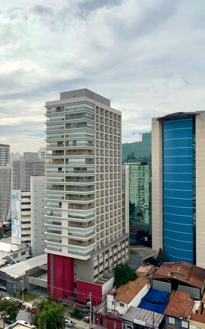 Studio para alugar com 25m², 1 quarto e sem vaga Studio para alugar com 25m², 1 quarto e sem vagaVista da Varanda