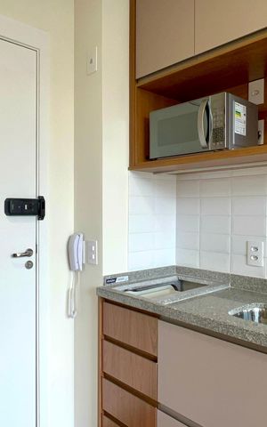 Studio para alugar com 25m², 1 quarto e sem vaga Studio para alugar com 25m², 1 quarto e sem vagaCozinha