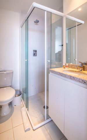 Studio para alugar com 21m², 1 quarto e sem vagaBanheiro