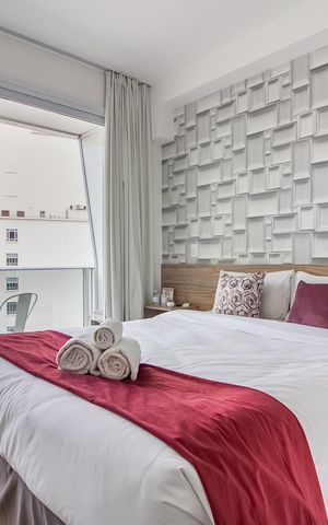 Studio para alugar com 21m², 1 quarto e sem vagaSala/Quarto