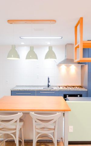 Apartamento à venda com 58m², 2 quartos e 1 vagaCozinha
