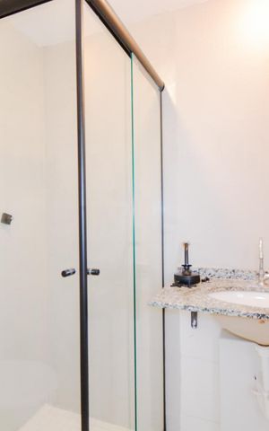 Apartamento à venda com 58m², 2 quartos e 1 vagaBanheiro Social