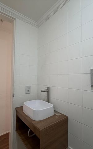 Apartamento para alugar com 48m², 2 quartos e 1 vaga Apartamento para alugar com 48m², 2 quartos e 1 vagaBanheiro