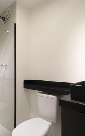 Apartamento para alugar com 24m², 1 quarto e sem vagaBanheiro 