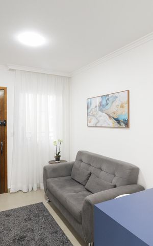 Apartamento para alugar com 28m², 1 quarto e sem vaga Apartamento para alugar com 28m², 1 quarto e sem vagaSala/Cozinha e Área de Serviço