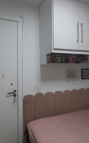 Apartamento à venda com 52m², 3 quartos e 1 vagaQuarto 2