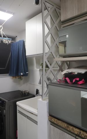 Apartamento à venda com 52m², 3 quartos e 1 vagaCozinha e Área de Serviço