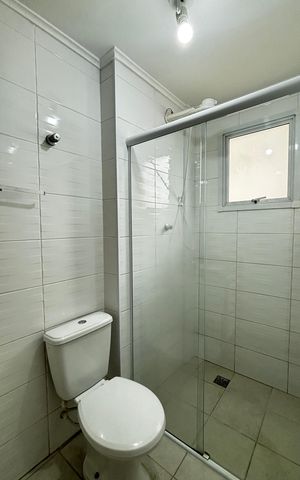 Apartamento à venda com 60m², 2 quartos e 1 vaga Apartamento à venda com 60m², 2 quartos e 1 vagaBanheiro da Suíte