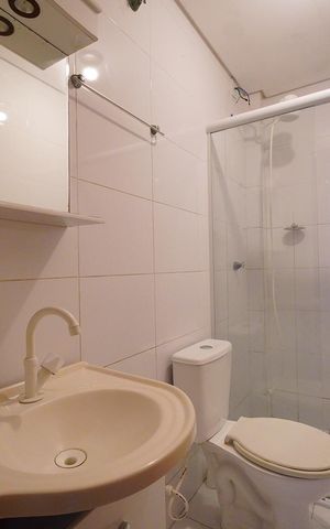 Apartamento para alugar com 60m², 2 quartos e 1 vagaBanheiro