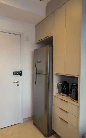 Apartamento para alugar com 34m², 1 quarto e sem vagasala e cozinha
