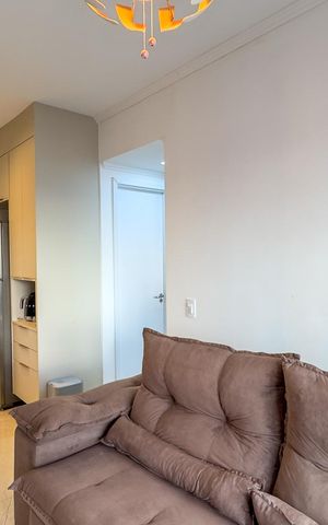 Apartamento para alugar com 34m², 1 quarto e sem vagasala e cozinha