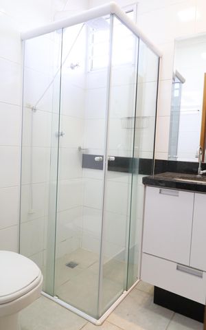 Apartamento para alugar com 80m², 3 quartos e 2 vagasBanheiro do Quarto 3