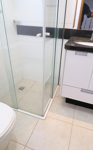 Apartamento para alugar com 80m², 3 quartos e 2 vagasBanheiro do Quarto 3