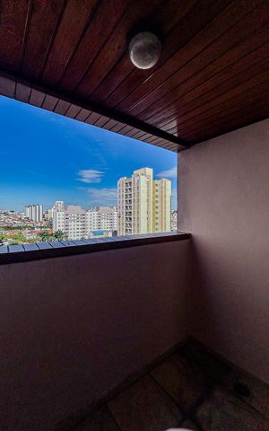 Apartamento à venda com 67m², 2 quartos e 1 vagaVaranda