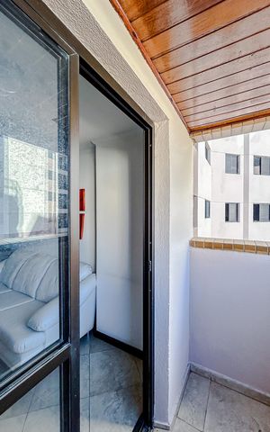 Apartamento à venda com 67m², 2 quartos e 1 vagaVaranda
