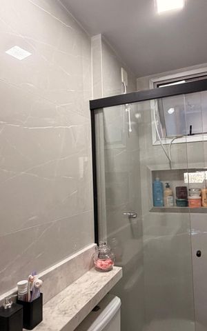 Apartamento para alugar com 74m², 2 quartos e 1 vagaBanheiro Social
