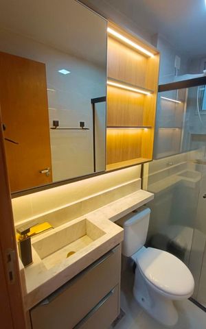 Apartamento à venda com 74m², 2 quartos e 1 vaga