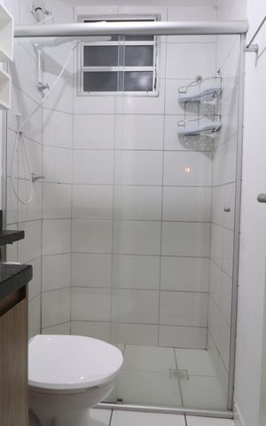 Apartamento para alugar com 55m², 2 quartos e 1 vagaBanheiro Social