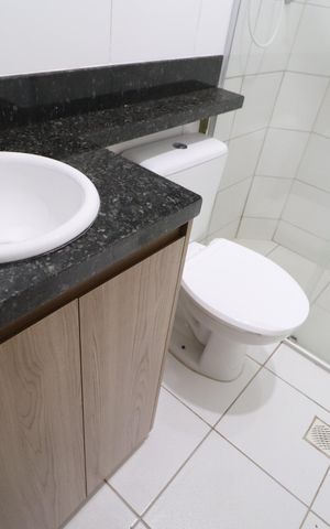 Apartamento para alugar com 55m², 2 quartos e 1 vagaBanheiro Social