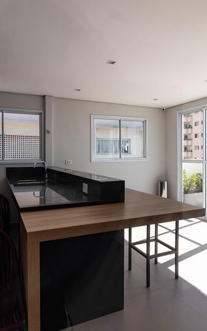 Apartamento para alugar com 26m², 1 quarto e sem vaga Apartamento para alugar com 26m², 1 quarto e sem vagaÁrea comum - Salão de festas