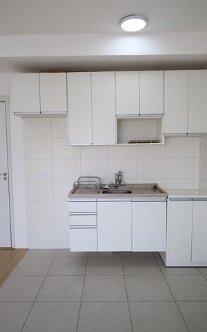 Apartamento para alugar com 38m², 1 quarto e 1 vagaSala/Cozinha
