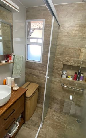 Apartamento à venda com 114m², 3 quartos e 1 vaga Apartamento à venda com 114m², 3 quartos e 1 vagaBanheiro