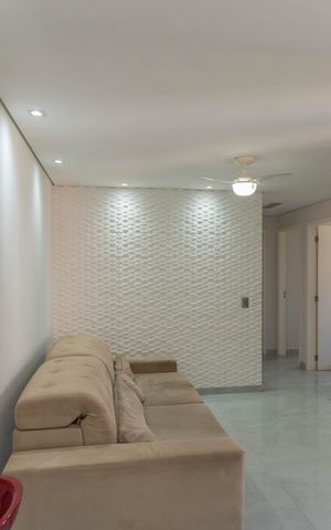 Apartamento à venda com 75m², 3 quartos e 2 vagasSala