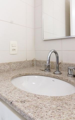 Apartamento à venda com 132m², 3 quartos e 2 vagasBanheiro da Suíte 1