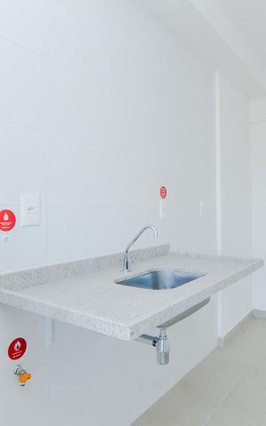 Apartamento à venda com 45m², 1 quarto e 1 vagaCozinha