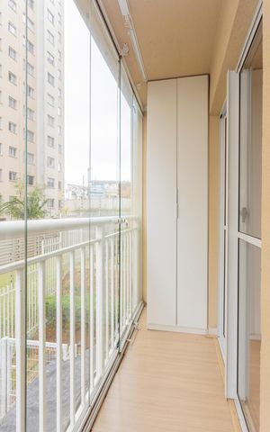 Apartamento para alugar com 31m², 1 quarto e sem vagaVaranda