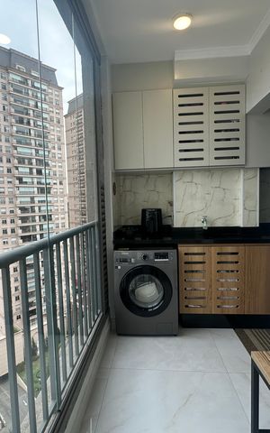 Apartamento para alugar com 52m², 2 quartos e 1 vaga Apartamento para alugar com 52m², 2 quartos e 1 vagaÁrea de Serviço