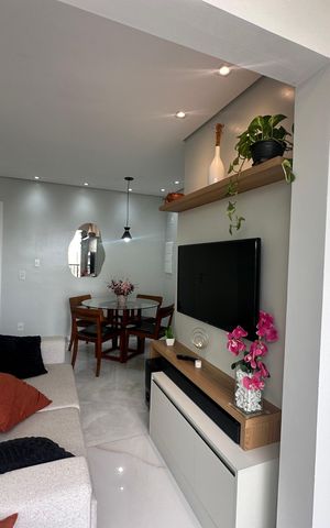 Apartamento para alugar com 52m², 2 quartos e 1 vaga Apartamento para alugar com 52m², 2 quartos e 1 vagaSala