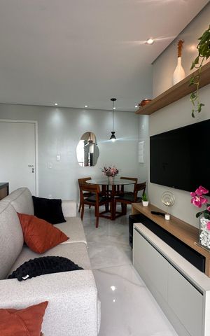 Apartamento para alugar com 52m², 2 quartos e 1 vaga Apartamento para alugar com 52m², 2 quartos e 1 vagaSala