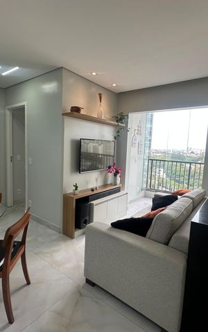 Apartamento para alugar com 52m², 2 quartos e 1 vaga Apartamento para alugar com 52m², 2 quartos e 1 vagaSala