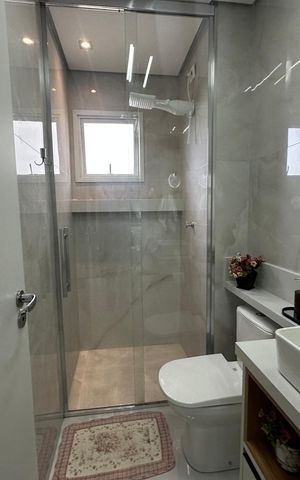 Apartamento para alugar com 52m², 2 quartos e 1 vaga Apartamento para alugar com 52m², 2 quartos e 1 vagaBanheiro