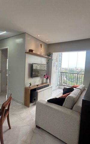 Apartamento para alugar com 52m², 2 quartos e 1 vaga Apartamento para alugar com 52m², 2 quartos e 1 vagaSala