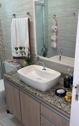 Apartamento para alugar com 80m², 3 quartos e 2 vagas Apartamento para alugar com 80m², 3 quartos e 2 vagasBanheiro