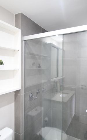 Apartamento para alugar com 62m², 2 quartos e 1 vagaBanheiro da Suíte 1