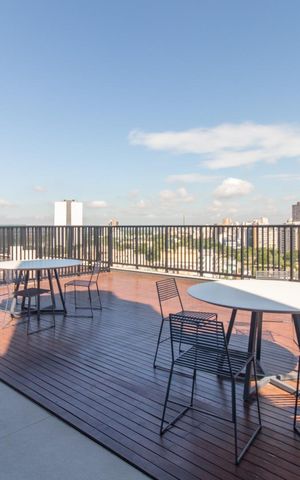 Apartamento para alugar com 26m², 1 quarto e sem vagaÁrea comum