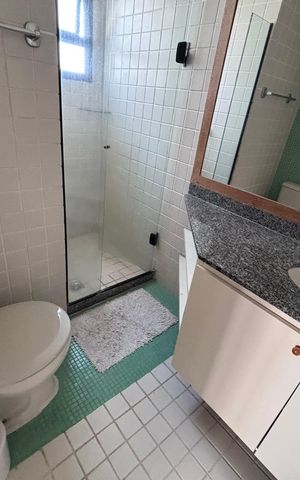 Apartamento para alugar com 70m², 2 quartos e 1 vaga Apartamento para alugar com 70m², 2 quartos e 1 vagaBanheiro do Quarto 1
